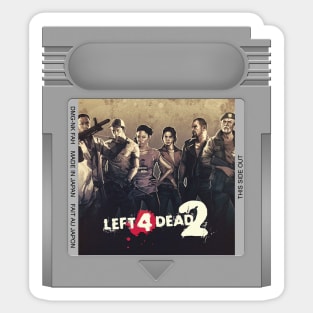 Left 4 Dead 2 Game Cartridge Sticker